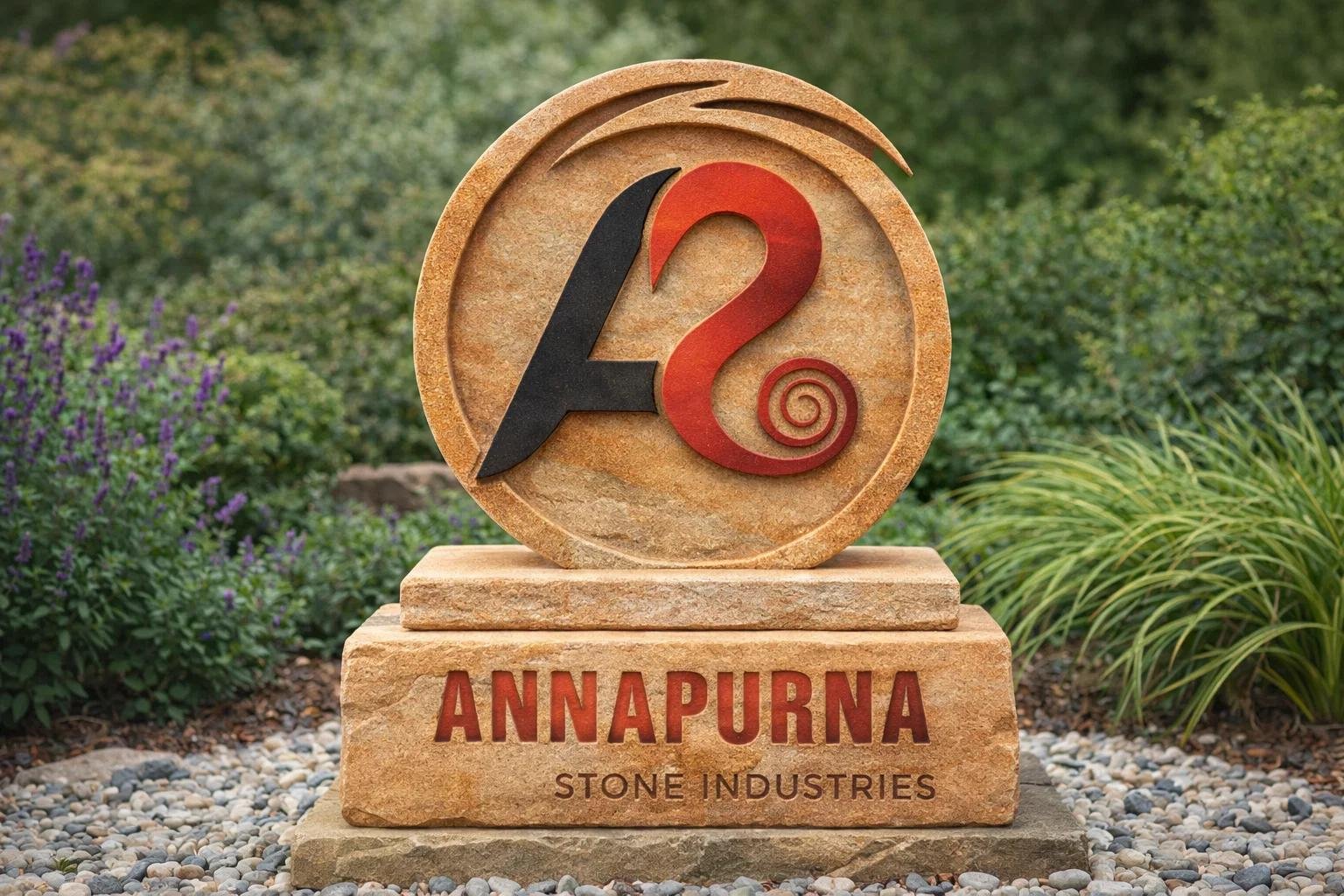 decorative sandstone garden sculpture for landscape design